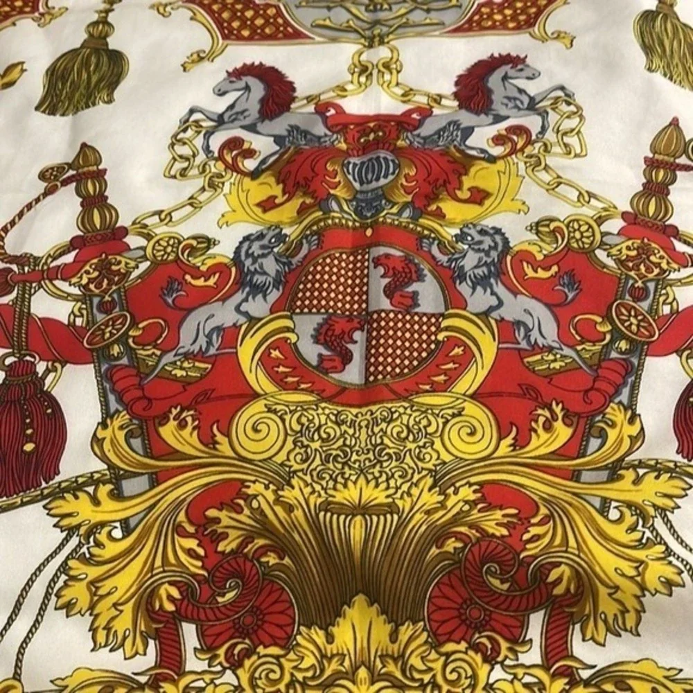 Vintage 1970 regal horse scarf